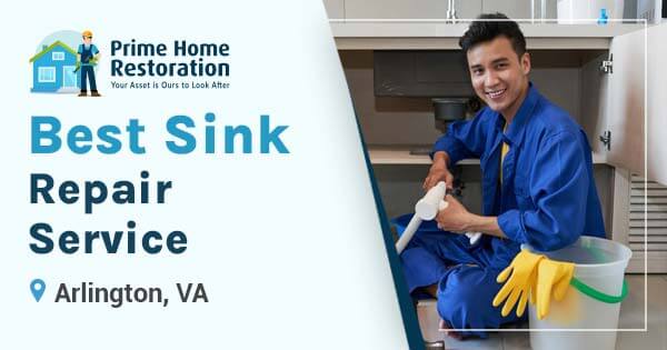 Sink repair service in Arlington, VA