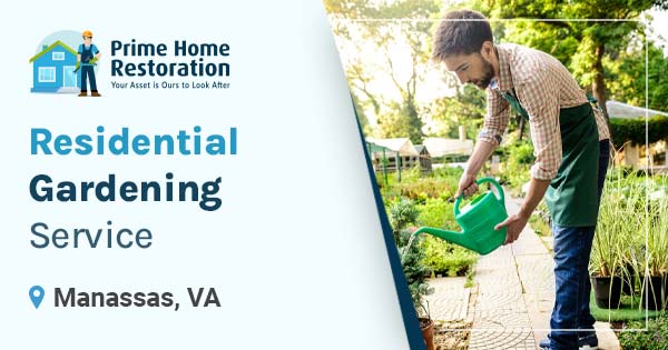Residential Gardening Service in Manassas, VA