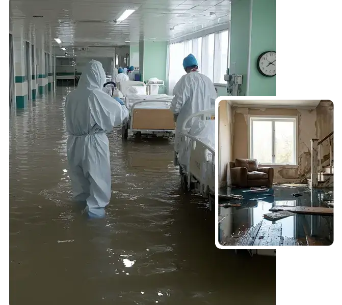 Storm-related water damage solutions