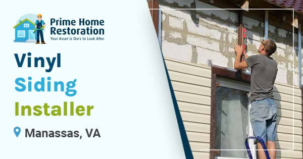 Vinyl siding repair in Manassas, VA